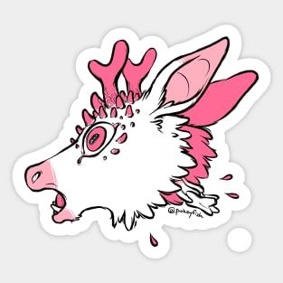 Demon Deer Sticker